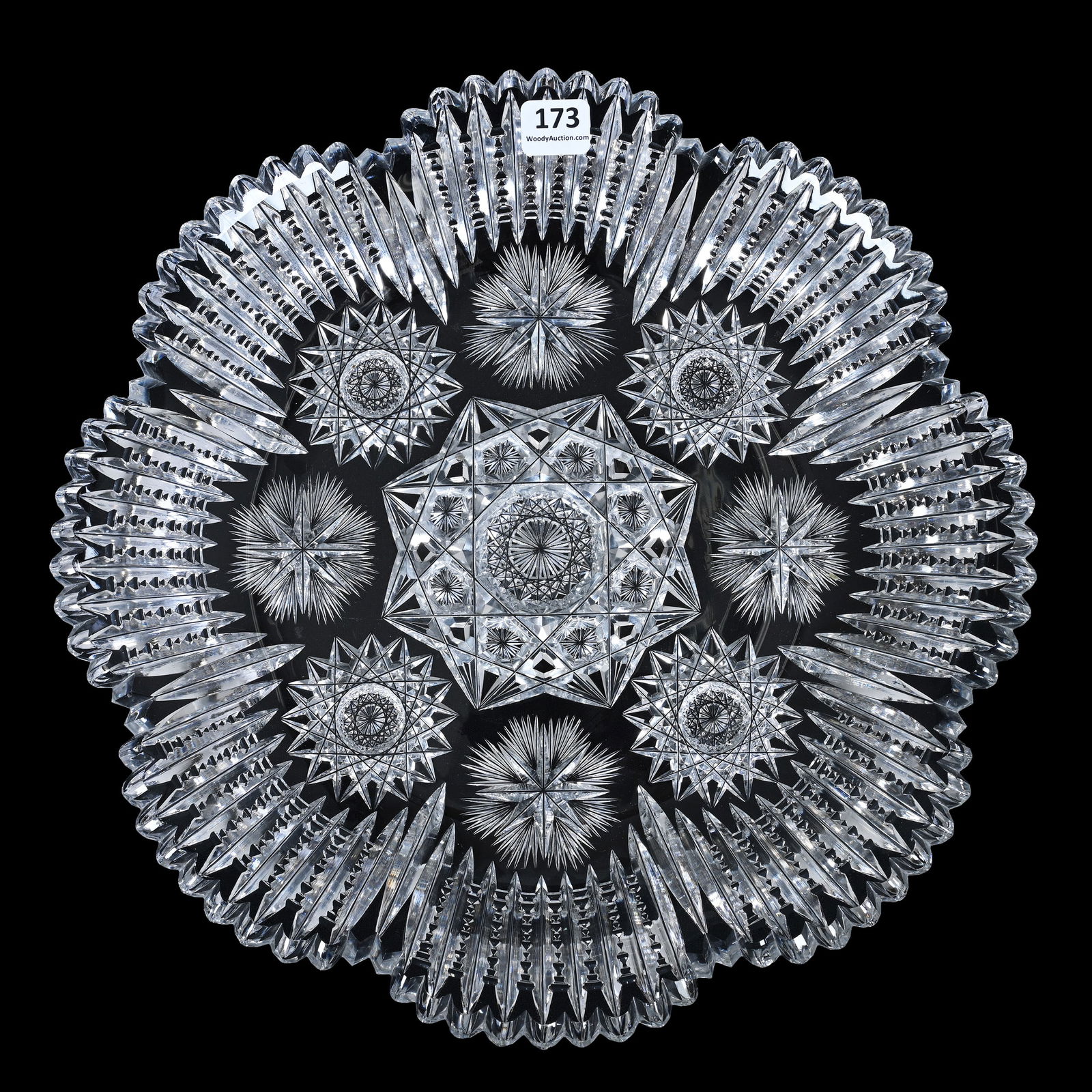 Round Tray, ABCG, Roland Pattern By Pitkin & Brooks (1 of 2)