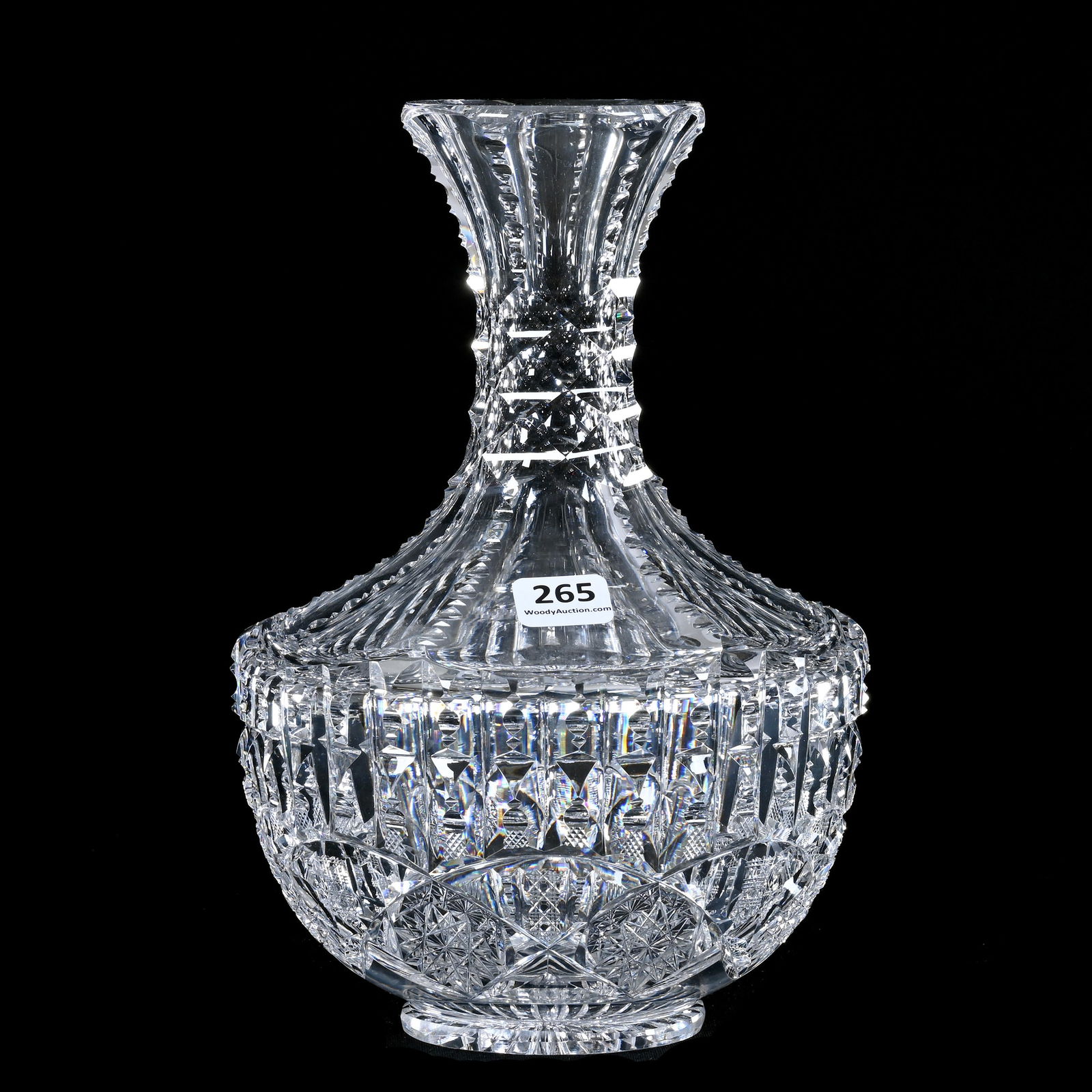 Water Carafe, ABCG, Signed Libbey Ellsmere Pattern (1 of 3)