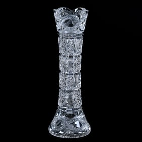 Vase, ABCG, Signe Tuthill Orient Pattern, Pattern Also Known As Wheat