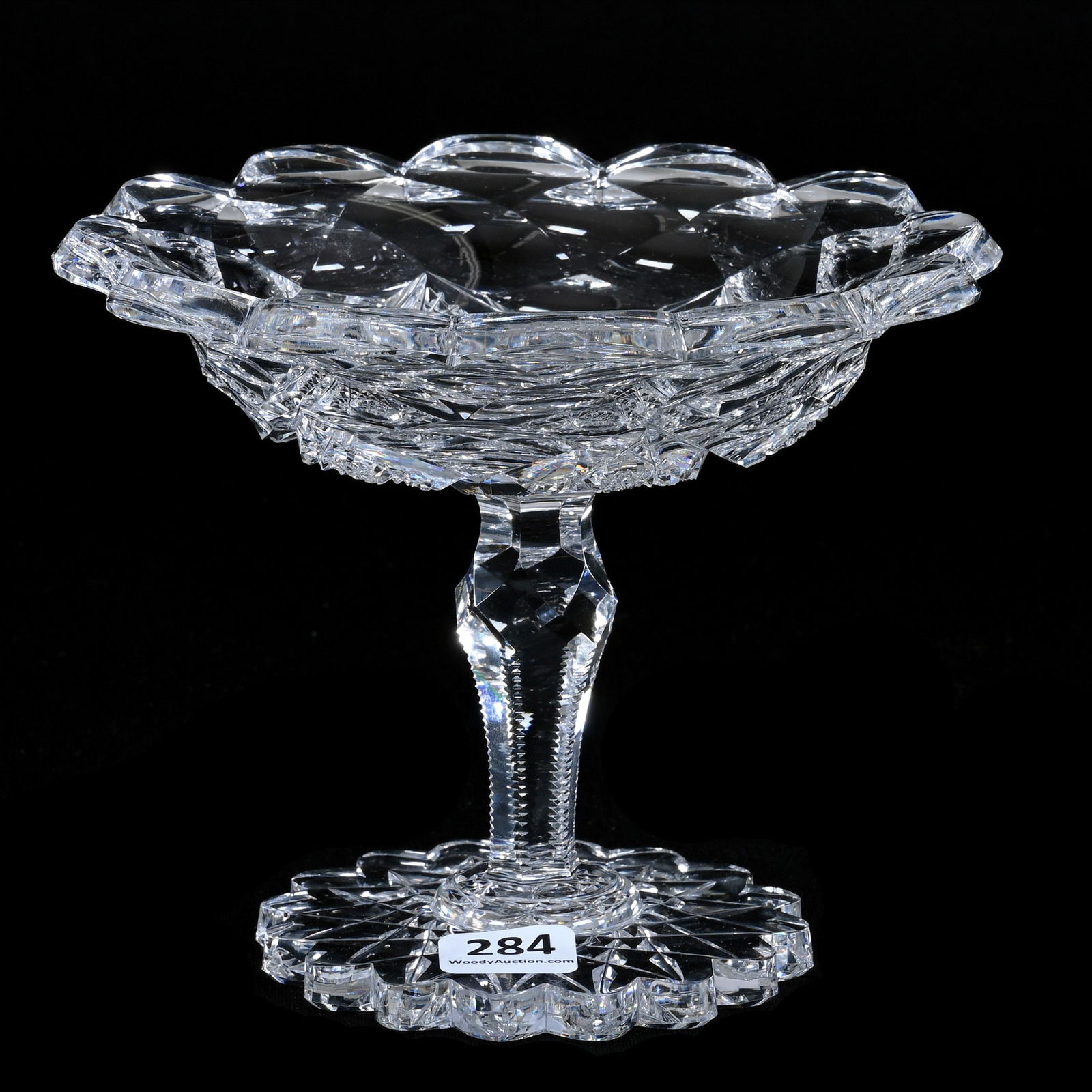 Compote, ABCG, Signed Sinclaire Salem Pattern  (1 of 3)