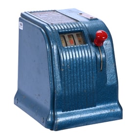 Mechanical Slot Machine, Not Coin Operated, "Daval Marvel Spin Reels"