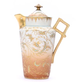 Chocolate Pot, Marked Leonard Austria