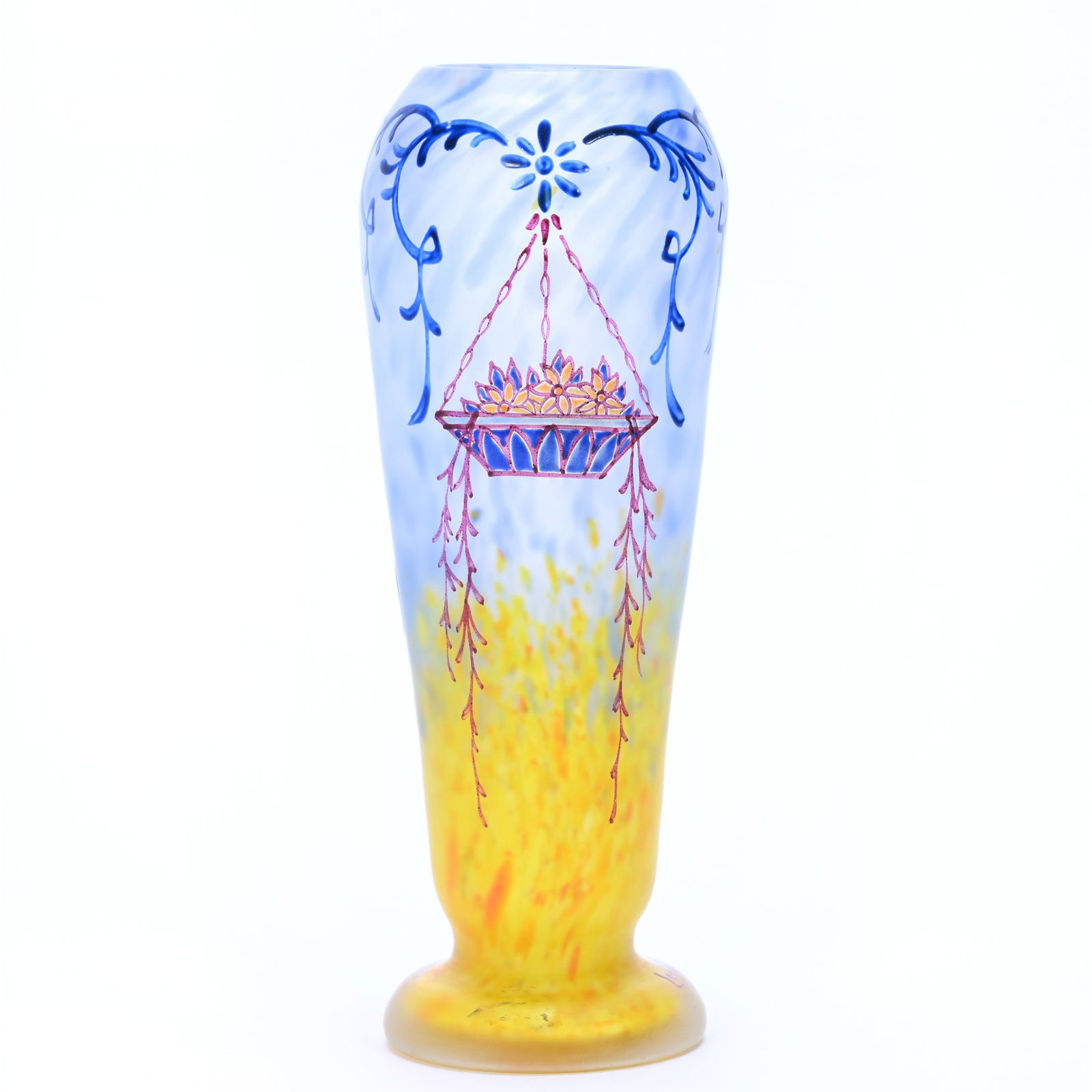 Vase, Signed Legras French Art Glass (1 of 4)