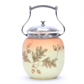 Biscuit Jar, Unmarked Crown Milano