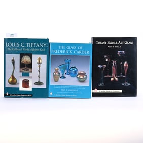 (3) Books About Art Glass