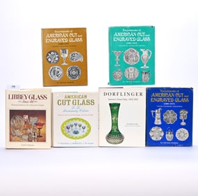 (6) Books About Cut Glass