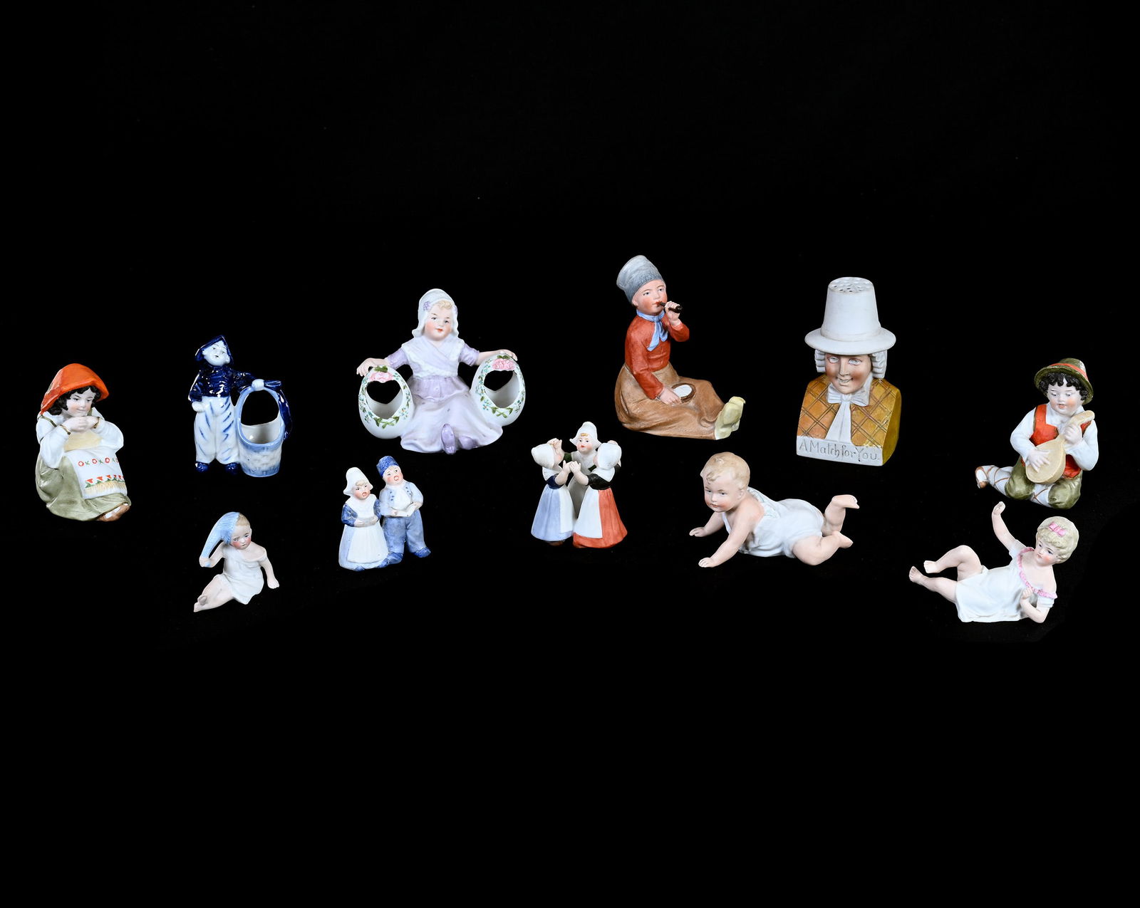(11) German Bisque Figurines (1 of 3)