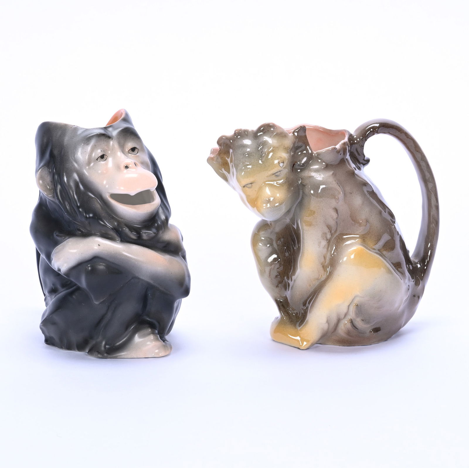 (2) Figural Royal Bayreuth Creamers (1 of 4)