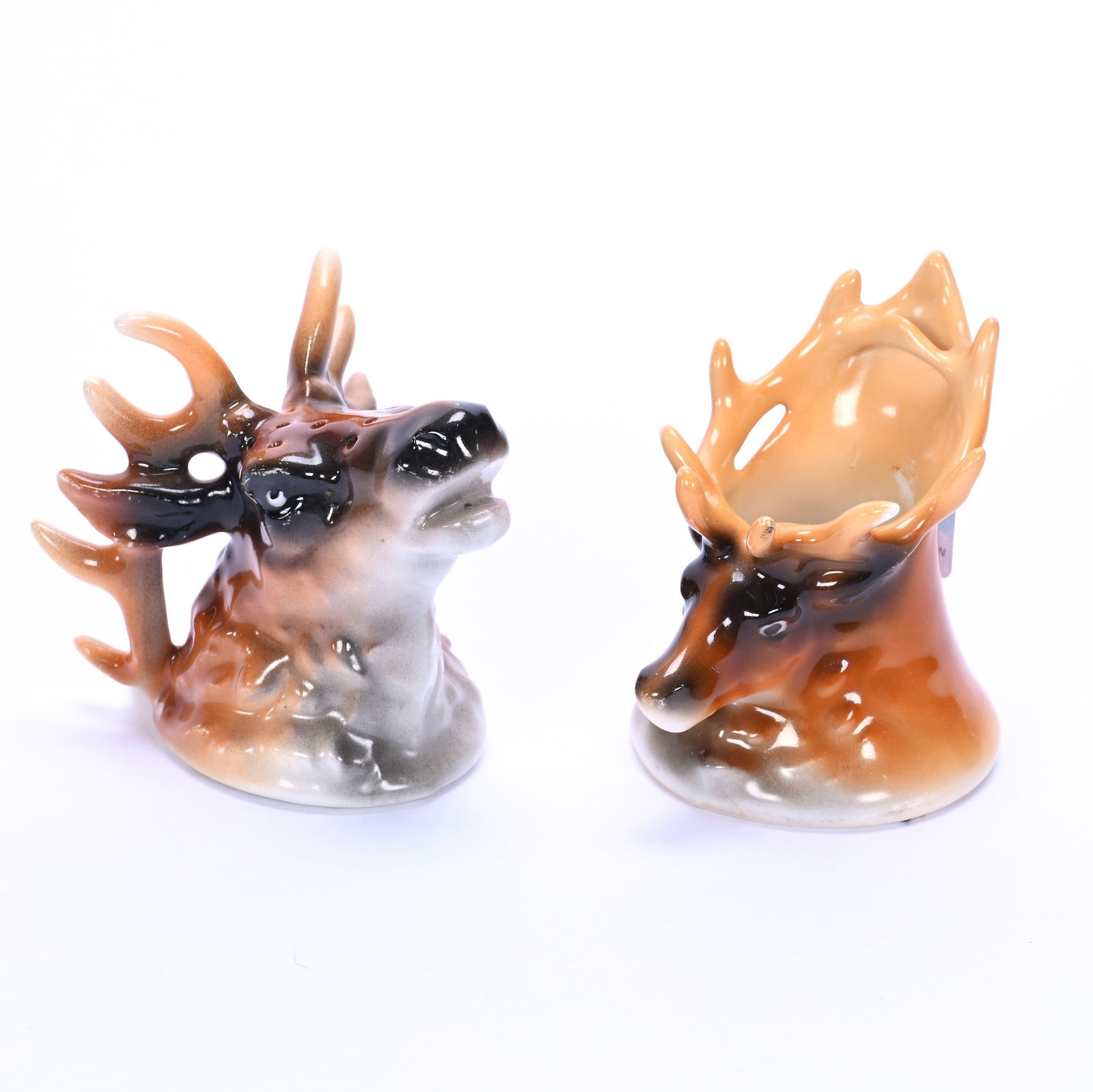 (2) Figural Royal Bayreuth Elk Items (1 of 3)