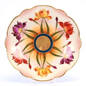 Plate Marked Pickard, Tulip Conventional Pattern