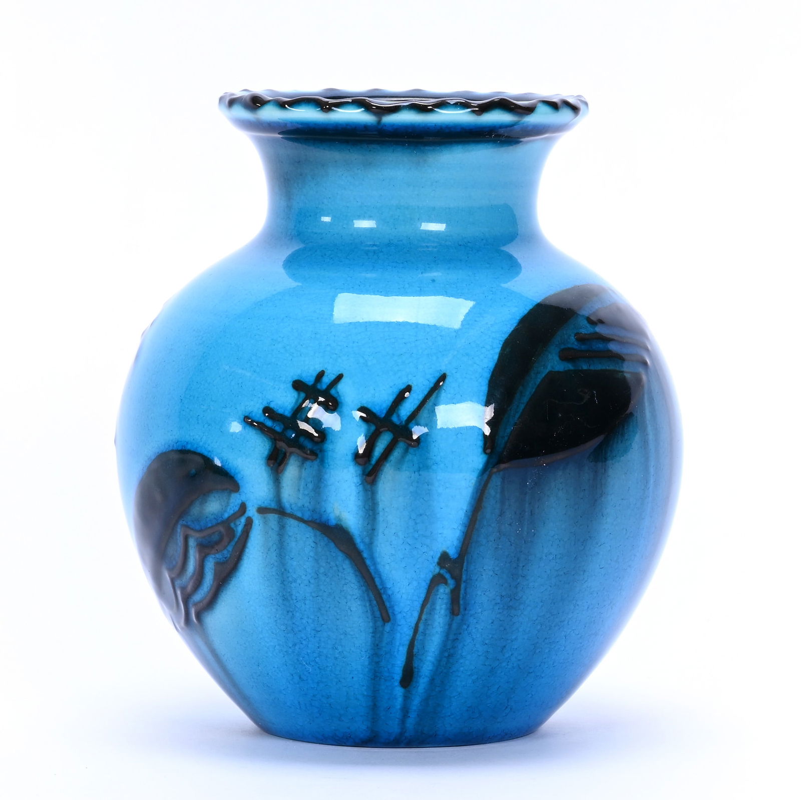 Vase Marked Rookwood #6206S Art Pottery, Dated 1931 (1 of 3)