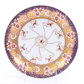 Plate Marked Pickard, Spring Blossoms Believed To Be Pattern
