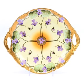 Cake Plate Marked Stouffer Chicago Art Studio