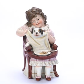 Figurine, German Bisque, Unmarked