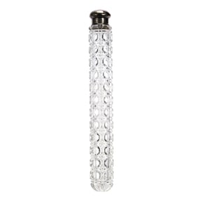 Lay Down Perfume, American Brilliant Cut Glass, Cane Pattern With Large Buttons