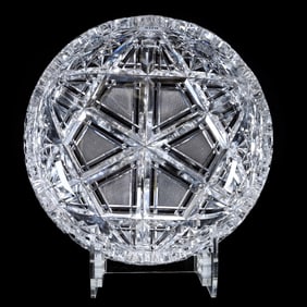 Bowl, American Brilliant Cut Glass, Kimberly Pattern By Libbey