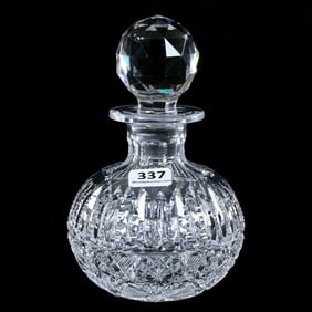 Cologne Bottle, American Brilliant Cut Glass, Sylph Pattern By C.F. Monroe