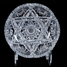 Bowl, American Brilliant Cut Glass