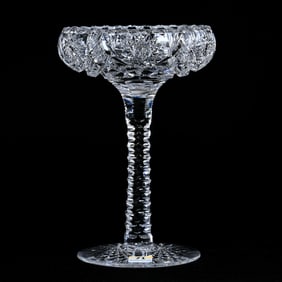 Compote, American Brilliant Cut Glass