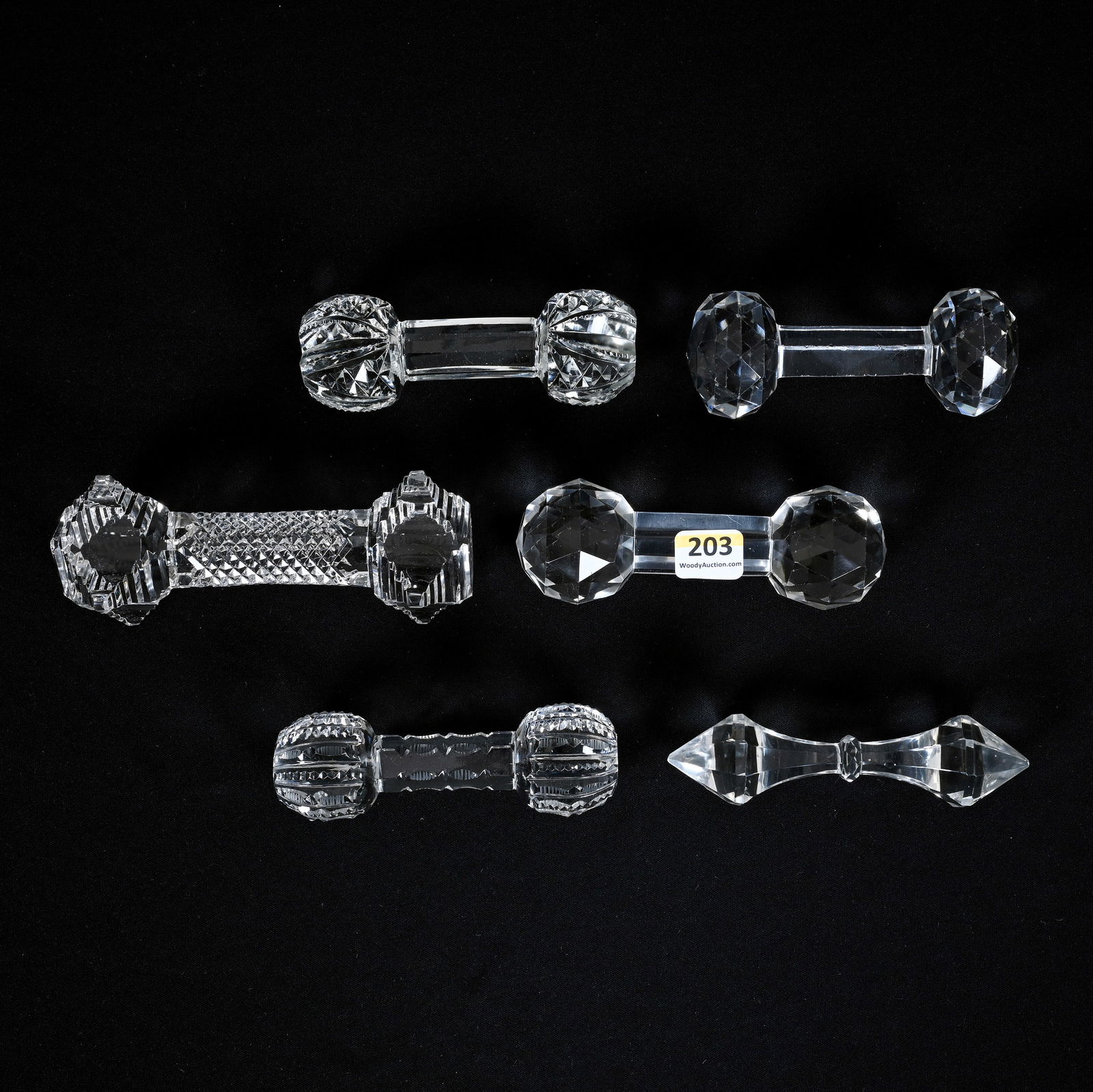 (6) Knife Rests, Various Patterns, Shapes And Sizes (1 of 3)