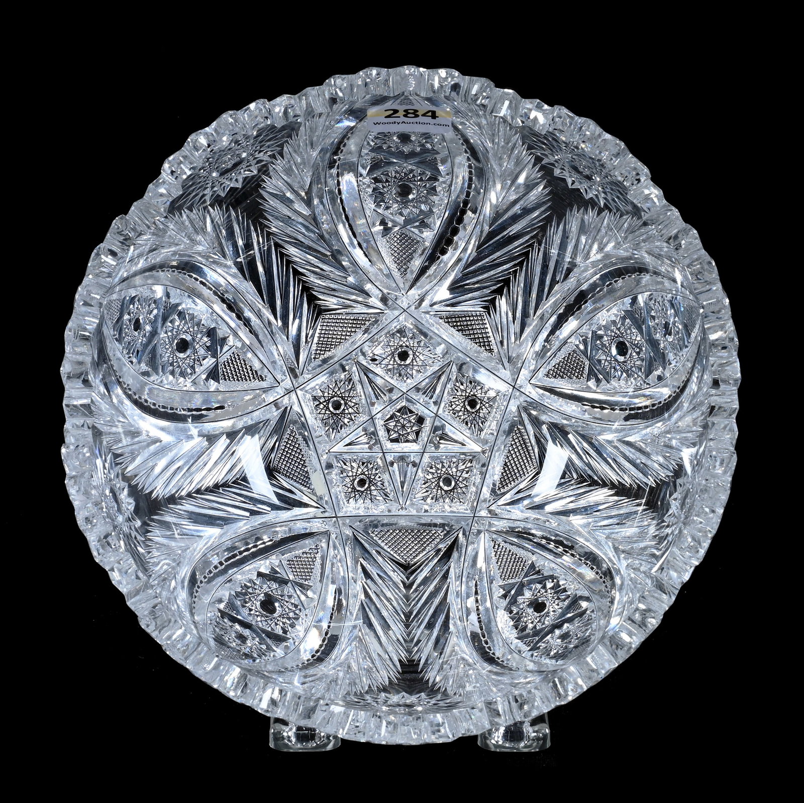 Bowl, American Brilliant Cut Glass, Anne Pattern Designed By W. C. Anderson (1 of 3)