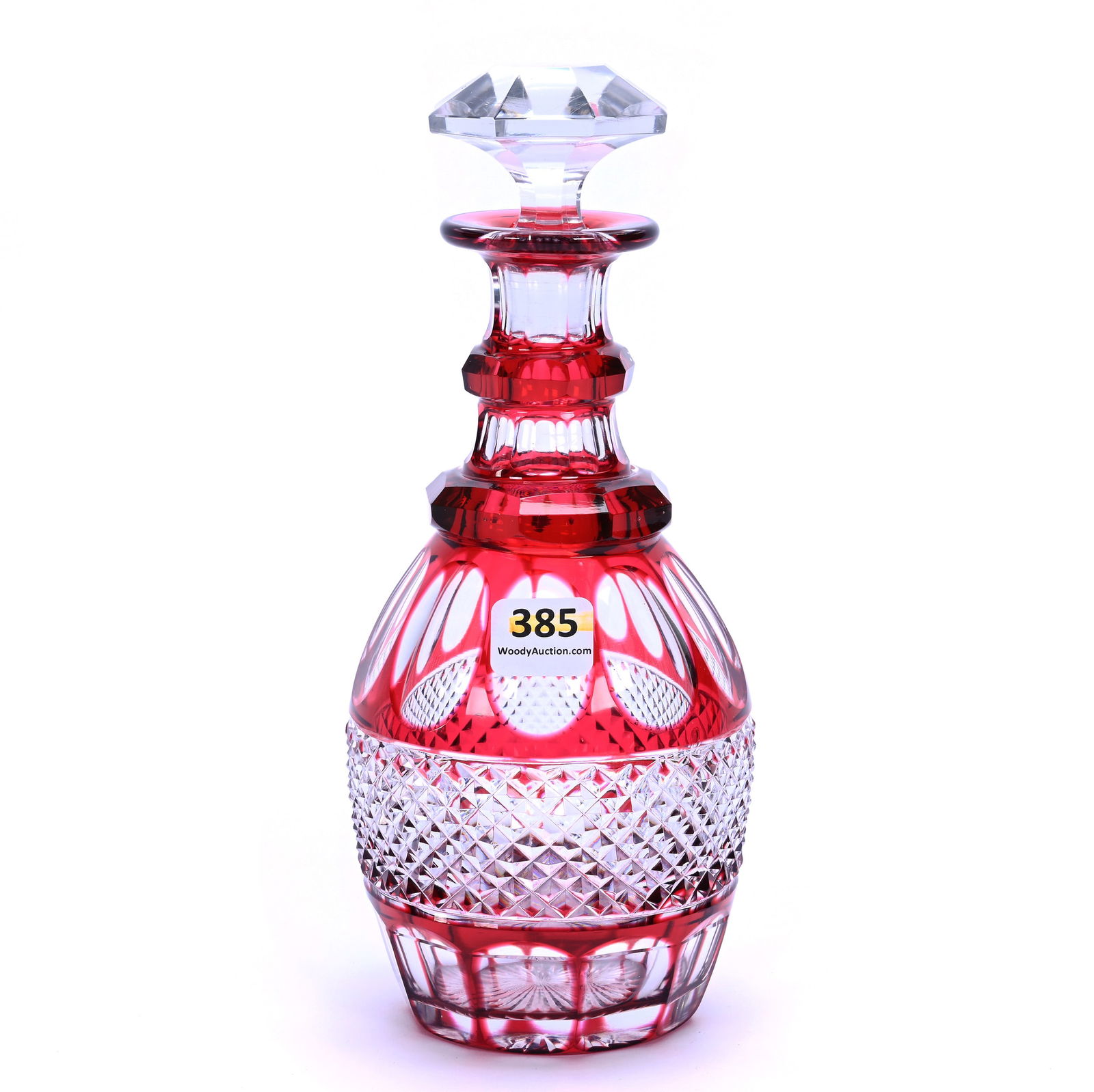 Decanter, St. Louis Crystal, Trianon Motif, Brilliant Period Cut Glass (1 of 3)