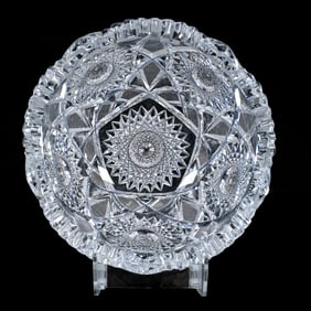 Bowl, American Brilliant Cut Glass