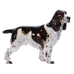 Figurine, Marked Royal Doulton #HN2515, Champion Springer Spaniel Named "Dry Toast"