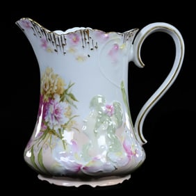 Pitcher, Unmarked R.S. Prussia, Hidden Image Mold