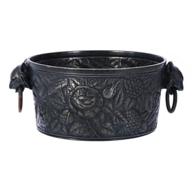 Ice Tub, Marked Meriden #33, Silverplate