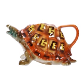 Figural Creamer, Turtle, Royal Bayreuth Blue Mark