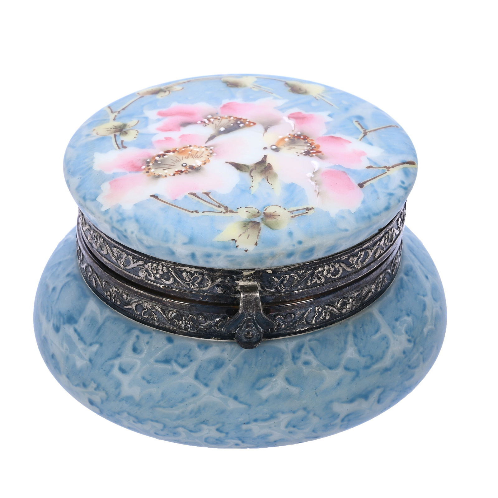 Jewel Box Marked Kelva Art Glass (1 of 4)