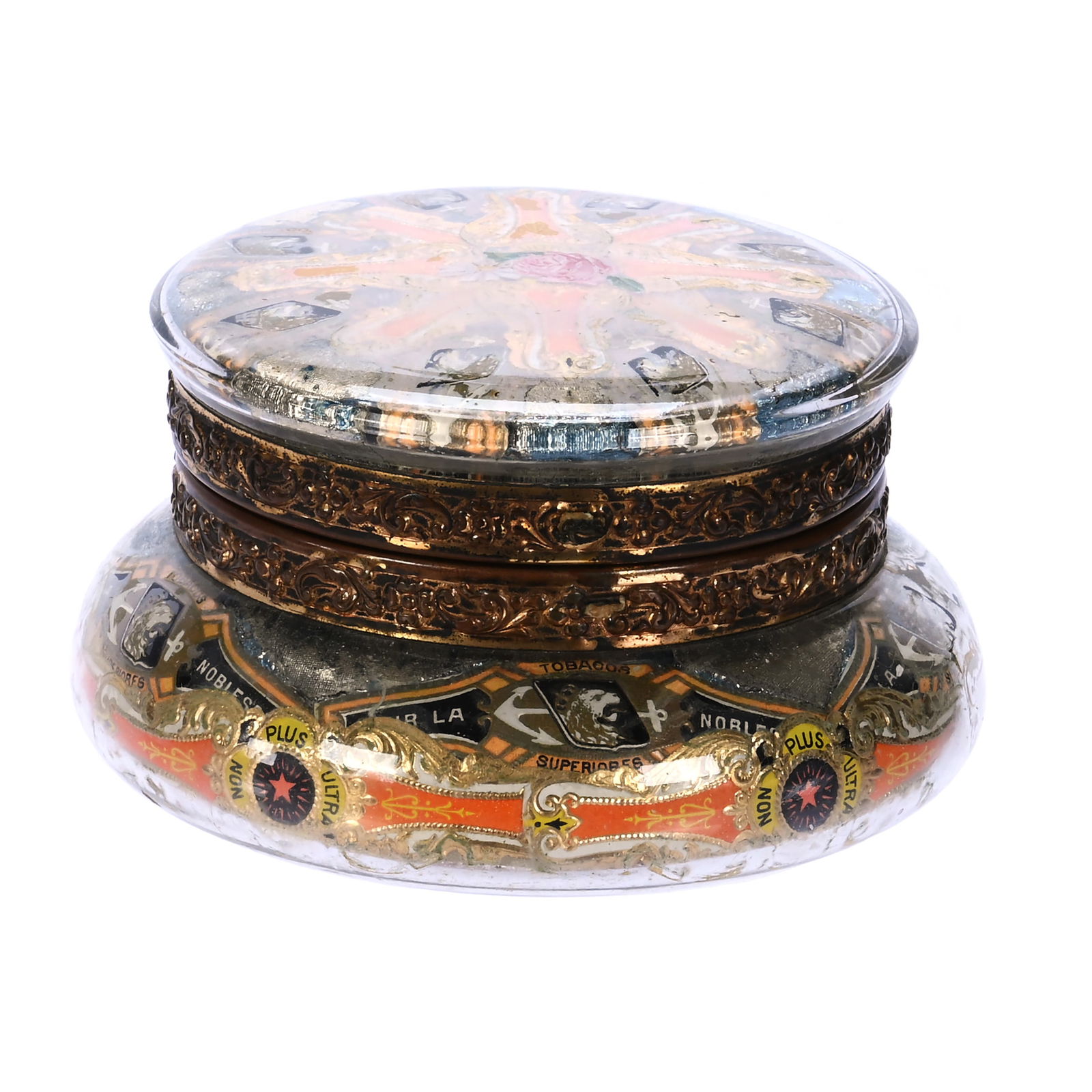 Jewel Box, Rare Crystal Cigar Band By C.F. Monroe (1 of 5)