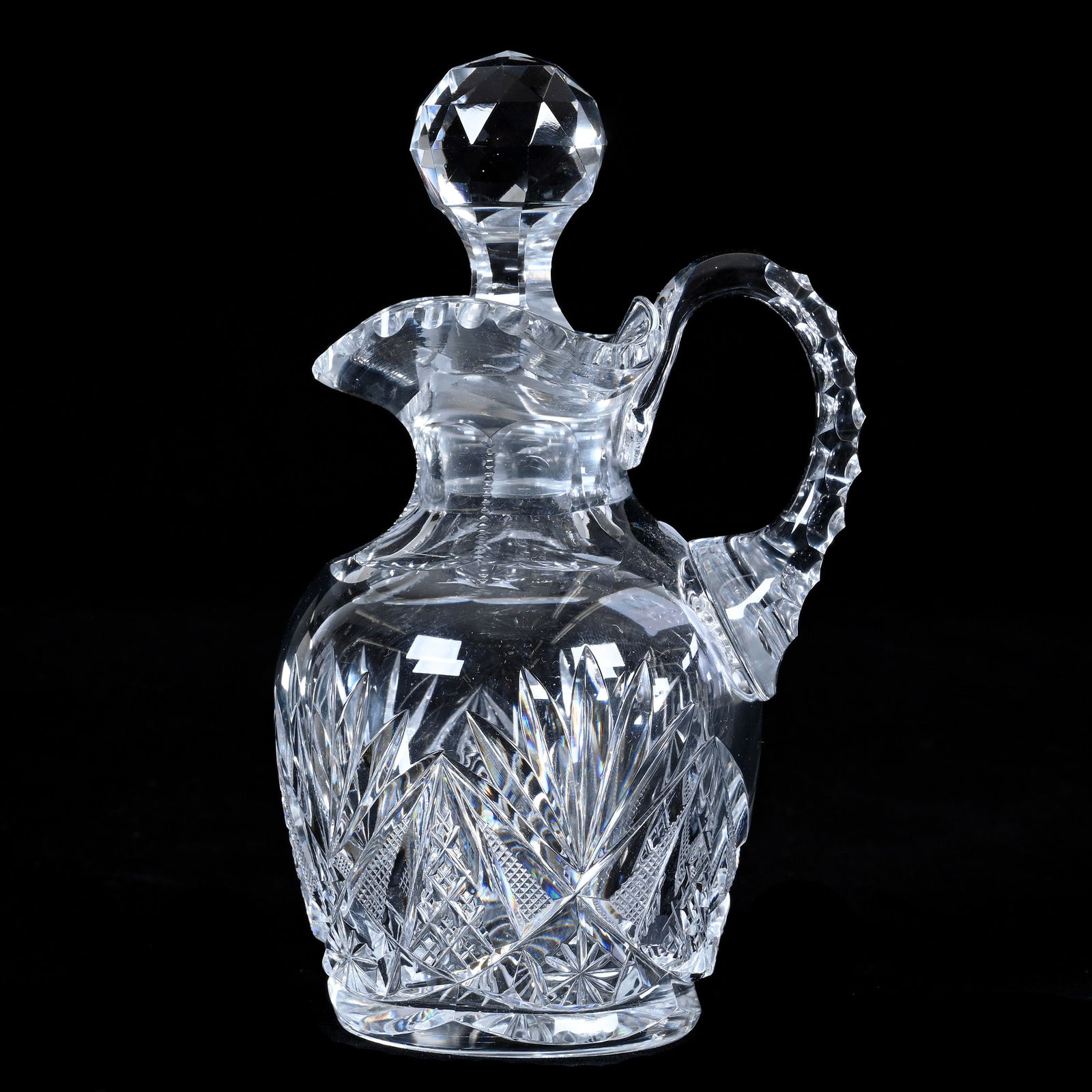 Catsup Bottle, American Brilliant Cut Glass (1 of 4)