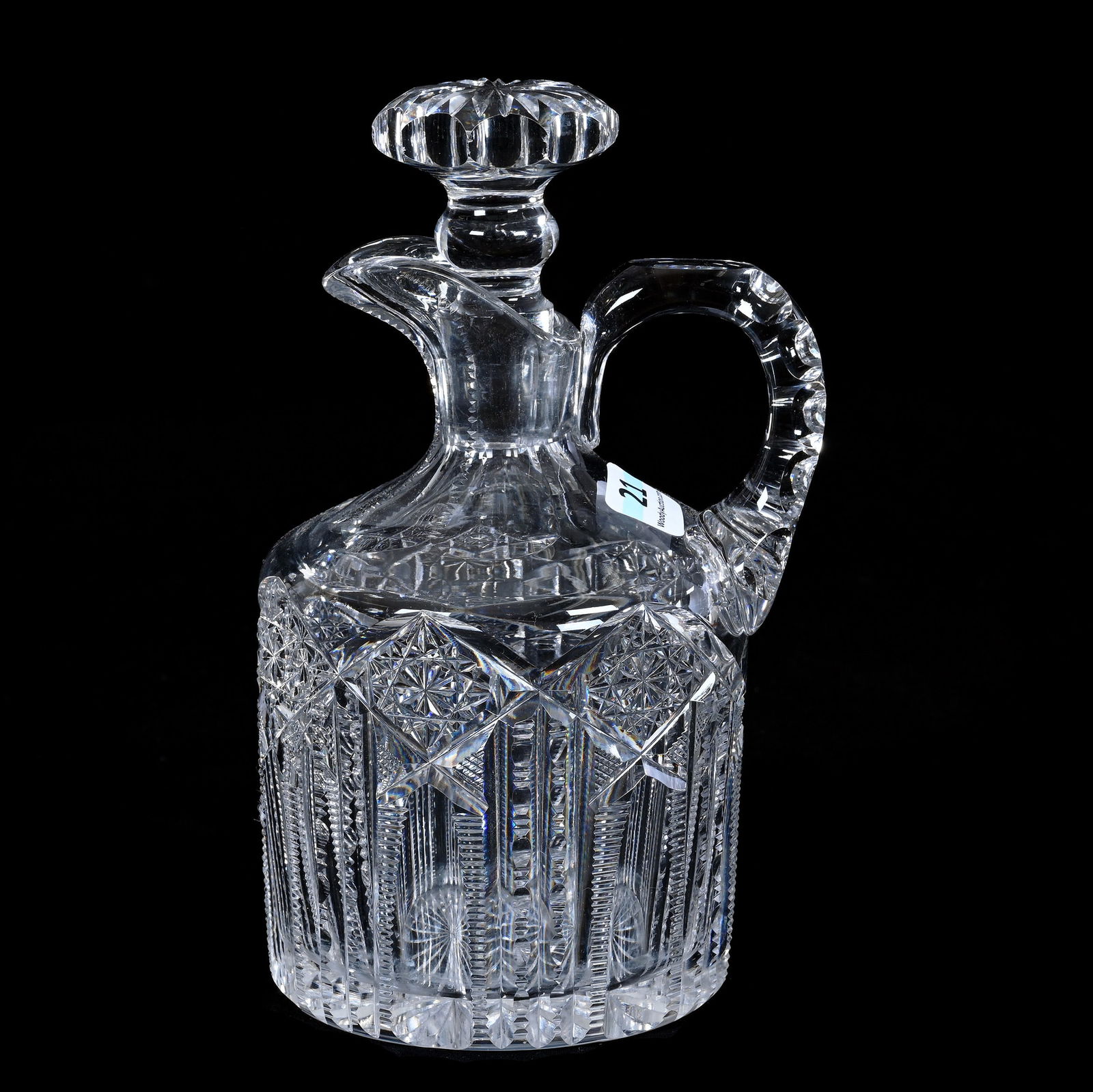 Decanter, American Brilliant Cut Glass (1 of 3)