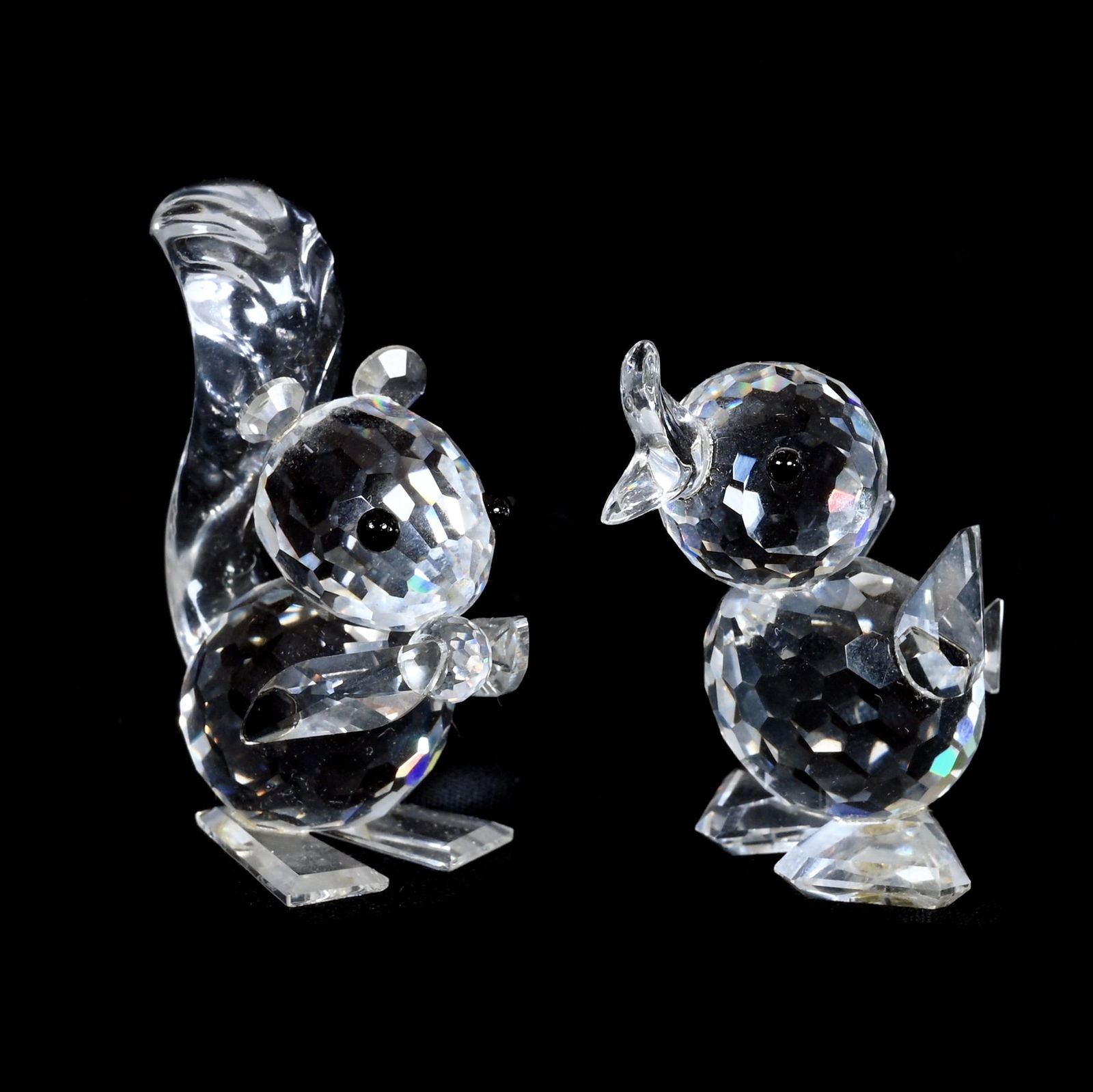 Two Animal Figurines, Swarovski Crystal Mark (1 of 3)