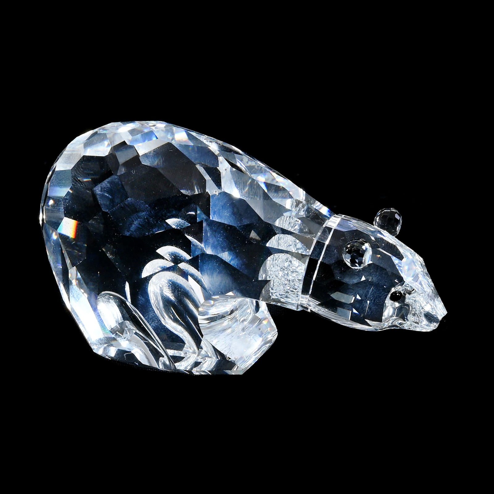 Figurine, Polar Bear, Swarovski Crystal Mark, (1 of 3)