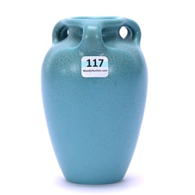 Three Handled Vase, Marked Rookwood, Art Pottery, #2428, Dated 1929