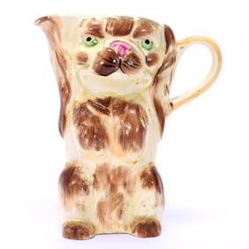 Figural Creamer Marked Keele St. Pottery England