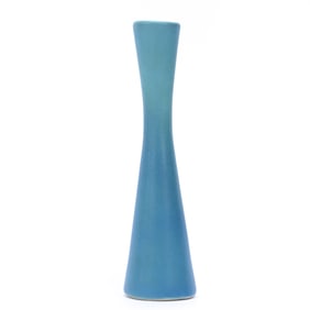 Bud Vase, Van Briggle Art Pottery, Ming Turquoise