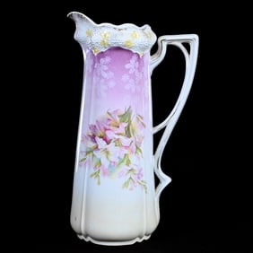 Tankard, Unmarked R.S. Prussia, Stipple Mold