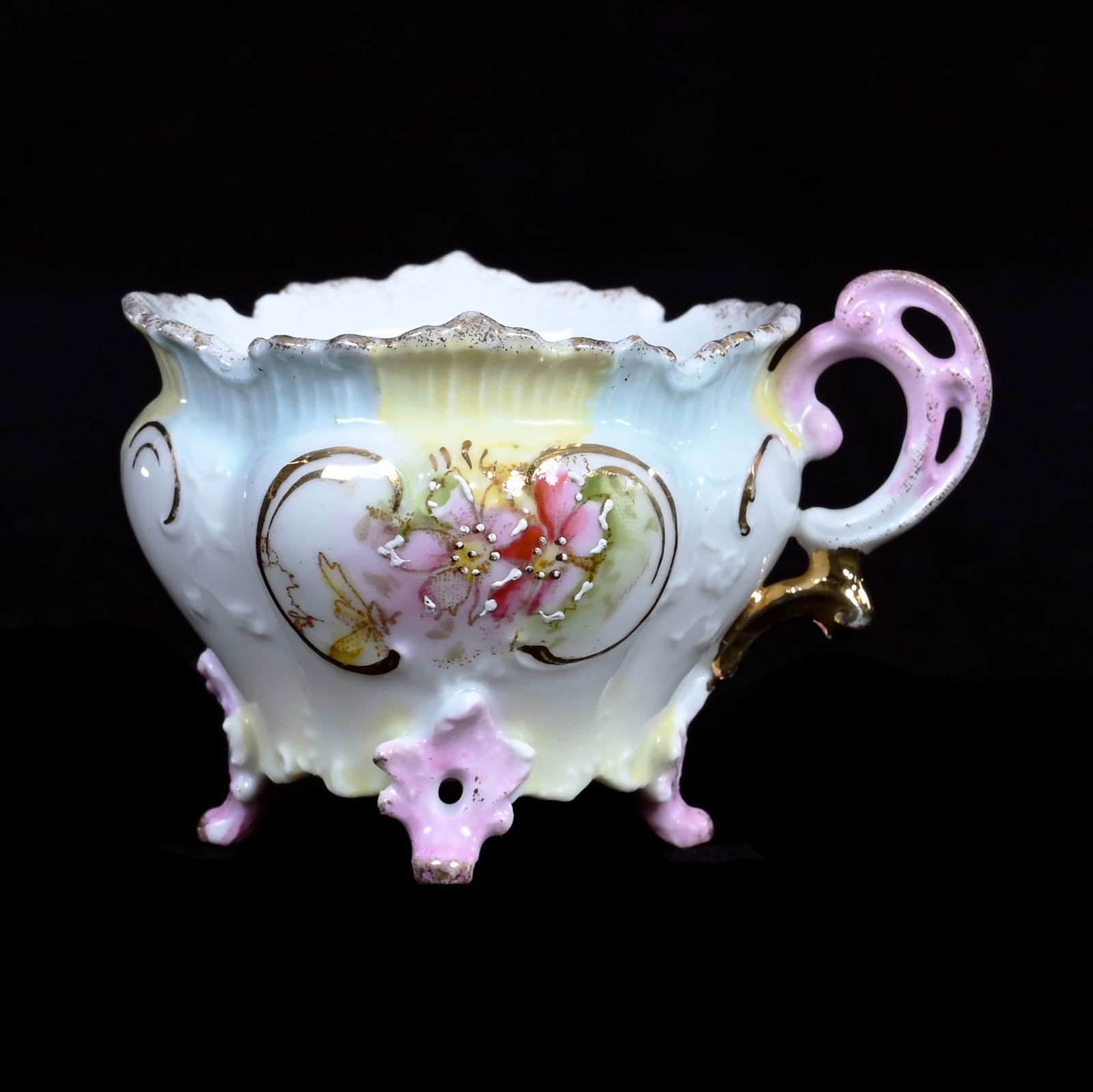 Footed Demitasse Cup, Unmarked R.S. Prussia (1 of 3)