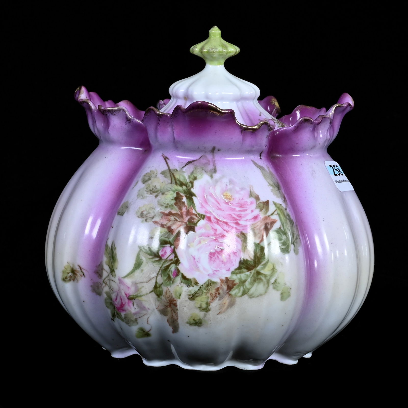 Biscuit Jar Marked Royal Vienna (1 of 3)