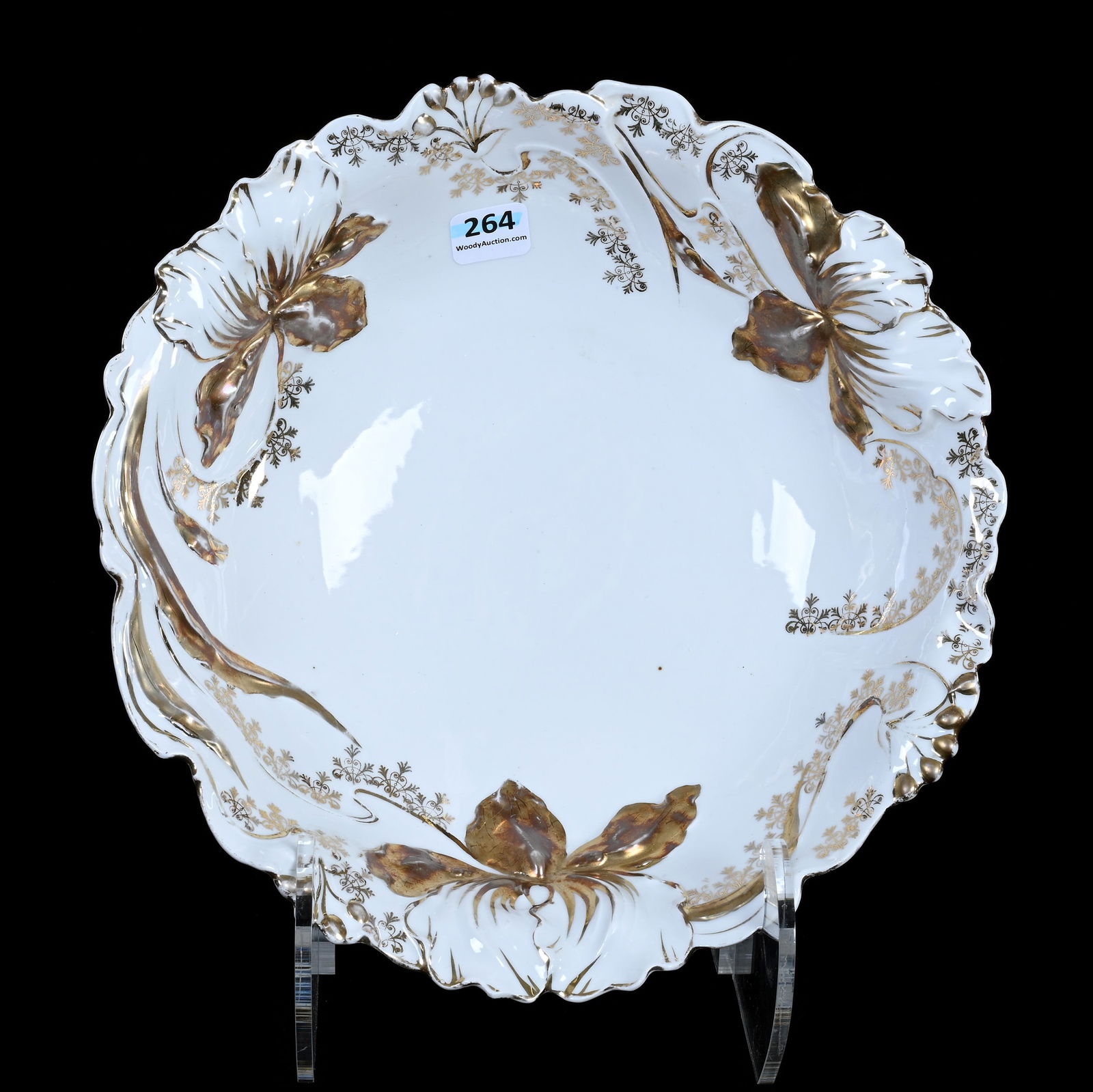 Bowl, R.S. Steeple Mark, Iris Variation Mold (1 of 2)