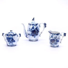 Tea Set, Three Piece, R.S. Steeple Mark
