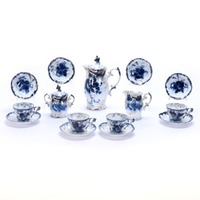 Tea Service, Eleven Piece Set, R.S. Steeple Mark