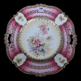 Cake Plate, Unmarked R.S. Prussia