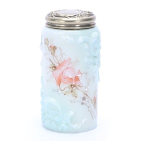 Paste Jar, Wave Crest Banner Mark, Scroll Mold