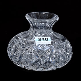 Small Flower Center, American Brilliant Cut Glass