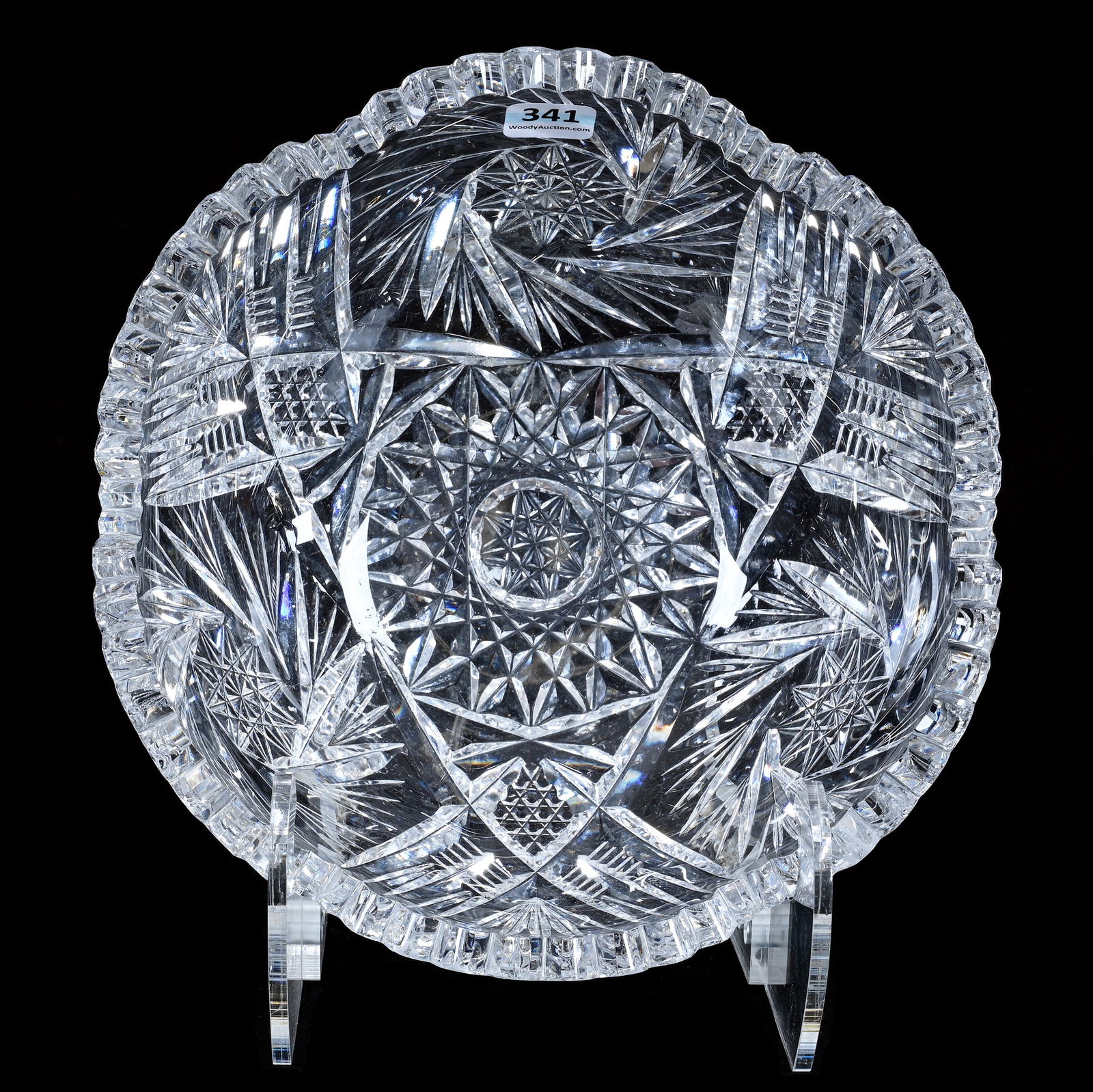 Bowl, American Brilliant Cut Glass (1 of 3)